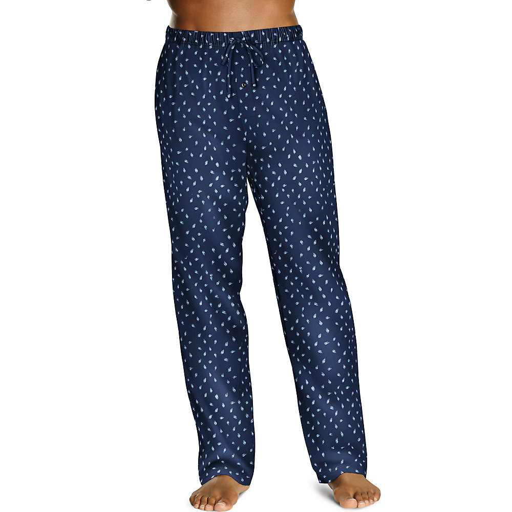 Hanes Premium Men's French Terry Jogger Pajama Pants - Blue S : Target